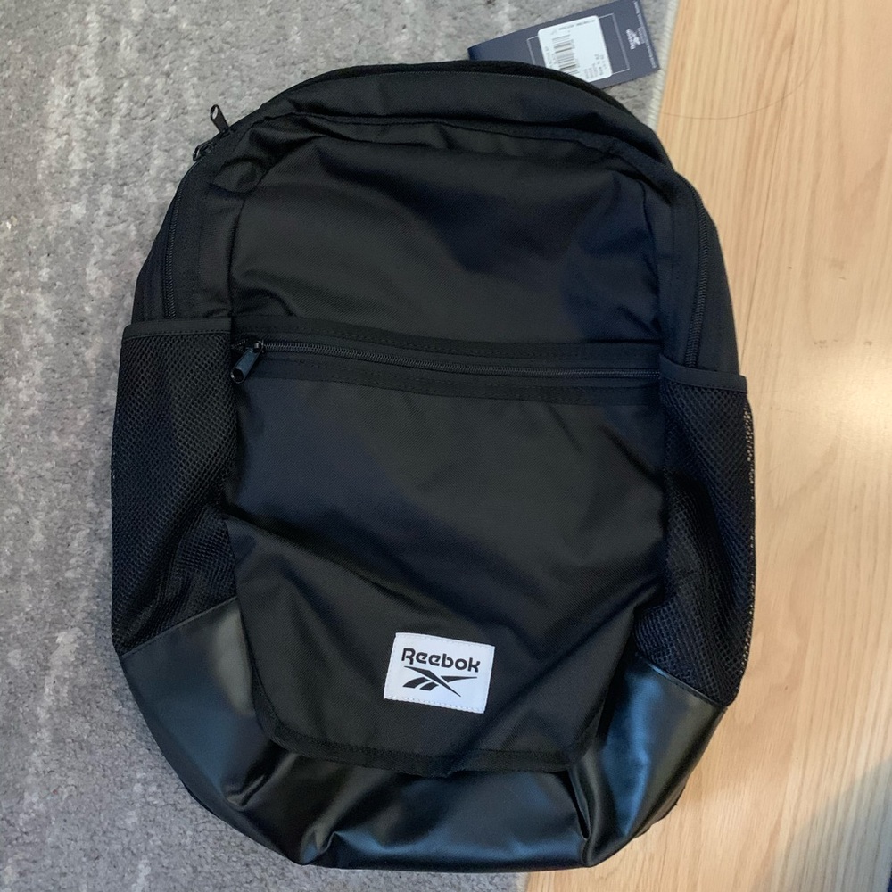 Redbox Black backpack book bag